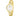 GOLD MODERN METALLIC ANALOG WATCH