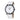 BLACK AND WHITE OLD STYLE ANALOG WATCH