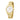 GOLD HEARTFELT ANALOG WATCH