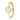 GOLD LIORA CUFF SOCIAL ANALOG WATCH