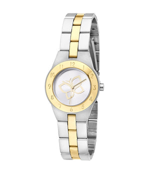 DUO TONE ROMMANEL BUTTERFLY CLASSIC ANALOG WATCH