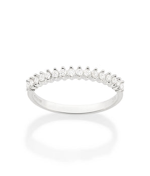 SILVER 925 STUDDED RING