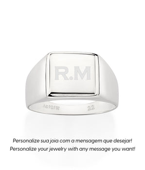 SILVER 925 SQUARE RING