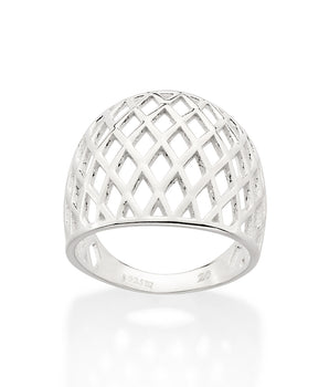 SILVER 925 UNKNOWN WAYS MAXI RING