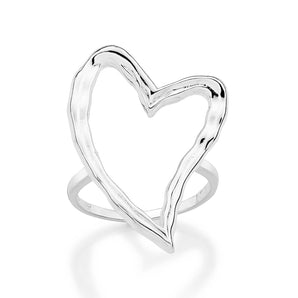 SILVER 925 MEANT 2B SKINNY RING