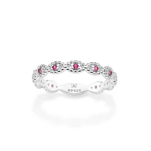 SILVER 925 ETERNAL INFINITY RING