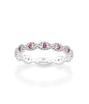 SILVER 925 ETERNAL INFINITY RING