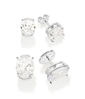 SILVER 925 DOUBLE WINTER WONDERLAND EARRING KIT