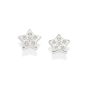 SILVER 925 STAR STUD EARRINGS