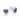 SILVER 925 ROYAL HEART STUD EARRINGS