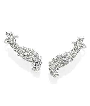 SILVER 925 RADIANT PAVÉ EAR CUFF