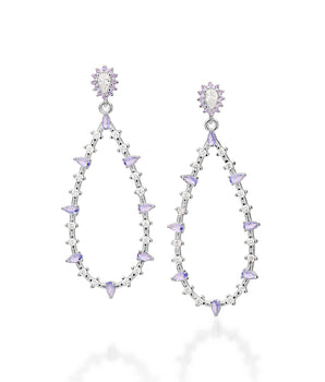 SILVER 925 CASCADING DROP EARRINGS