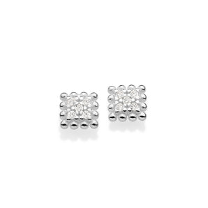 SILVER 925 BIANCA STUD EARRINGS