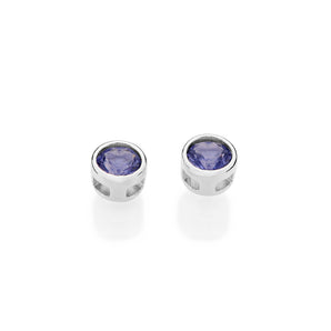 SILVER 925 TIMELESS LOVE MINI STUD EARRINGS