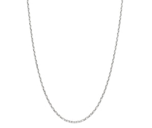 SILVER 925 ROLO LINK CHAIN - 50CM