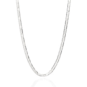 SILVER 925 ANCHOR LINK CHAIN NECKLACE
