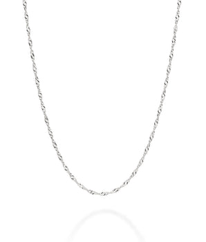 SILVER 925 SINGAPORE LINK CHAIN SMALL