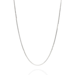 SILVER BOX LINK CHAIN SMALL