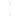 SILVER 925 SPARKLING CHAIN TIE NECKLACE