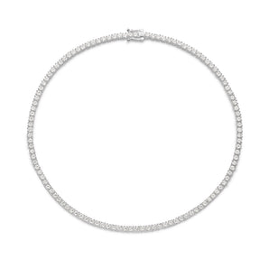 SILVER 925 LARGE RIVIERA NECKLACE