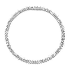 SILVER 925 CLASSIC RIVIERA CHOKER