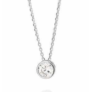 SILVER 925 ESSENTIAL POINT OF LIGHT NECKLACE