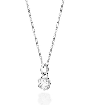 SILVER 925 PRAIRIE FLOWER NECKLACE