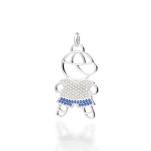 SILVER 925 BOY PENDANT