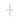 SILVER 925 TWISTED CROSS PENDANT
