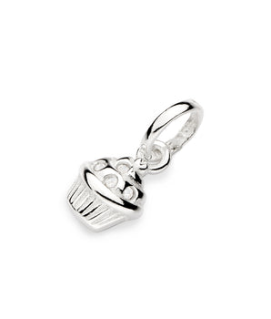 SILVER 925 CUPCAKE PENDANT