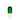 SILVER 925 MEN'S EMERALD PENDANT