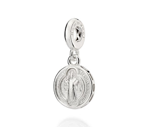 SILVER 925 SAINT BENEDICT CHARM