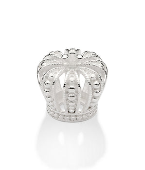 SILVER 925 ROYALTY CROWN CHARM
