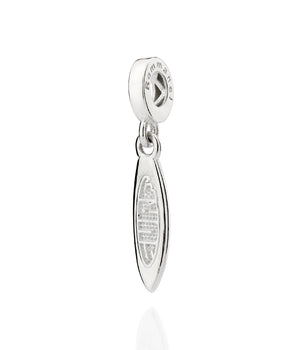 SILVER 925 SURFBOARD CHARM