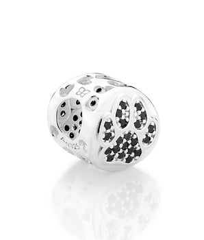 SILVER 925 PAW PRINT CHARM