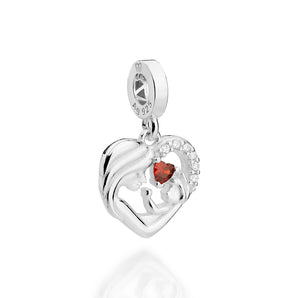 SILVER 925 MOTHER AND CHILD CHARM