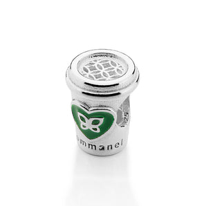 SILVER 925 ROMMABUCKS COFFEE CHARM