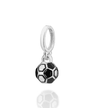 SILVER 925 SOCCER BALL CHARM