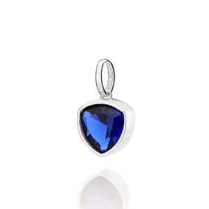 SILVER 925 MEN'S ROYAL BLUE PENDANT
