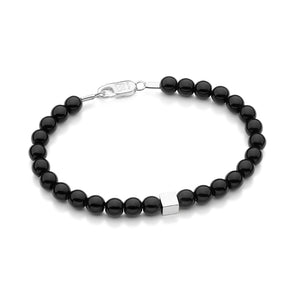 MEN'S SILVER 925 LARGE SHAMBALA BRACELET