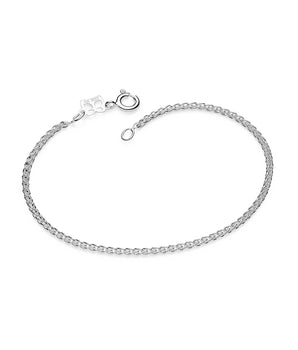 SILVER 925 DOUBLE LINK BRACELET