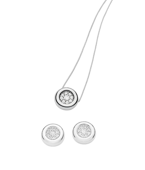 JEWELRY SET RADIANT EMBRACE (NECKLACE + EARRING)