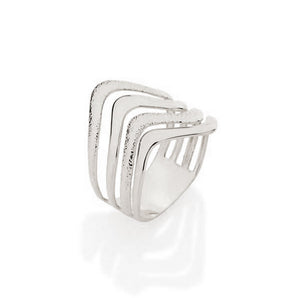 RHODIUM PLATED RING