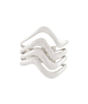 RHODIUM PLATED RING