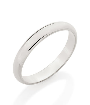 RHODIUM PLATED RING