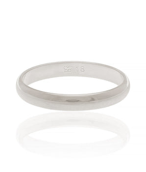 RHODIUM PLATED RING