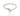 RHODIUM PLATED SOLITARY RING WITH ZIRCONIA