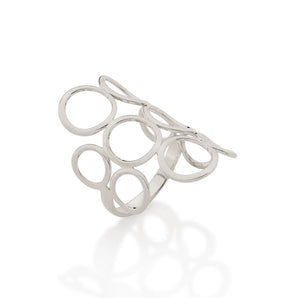 RHODIUM PLATED RING
