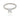 RHODIUM PLATED RING WITH ZIRCONIA
