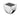 RHODIUM PLATED RING WITH STONE